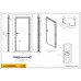 Lock, Handle & Key Set c/w Thumb Turn Inside,  Key Lock Exterior + 3 Keys + Handle